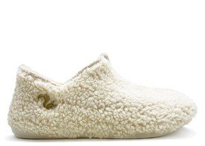 thies 1856 ® Organic Teddy Slipper Boots vegan off white (W) from COILEX