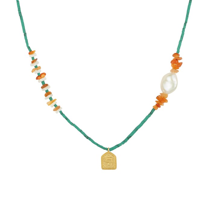 Beaded Kesari Necklace from Loft & Daughter