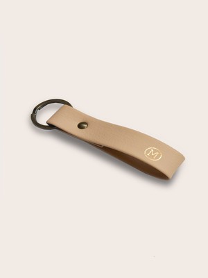 Sleutelhanger GO - Beige from MADE out of