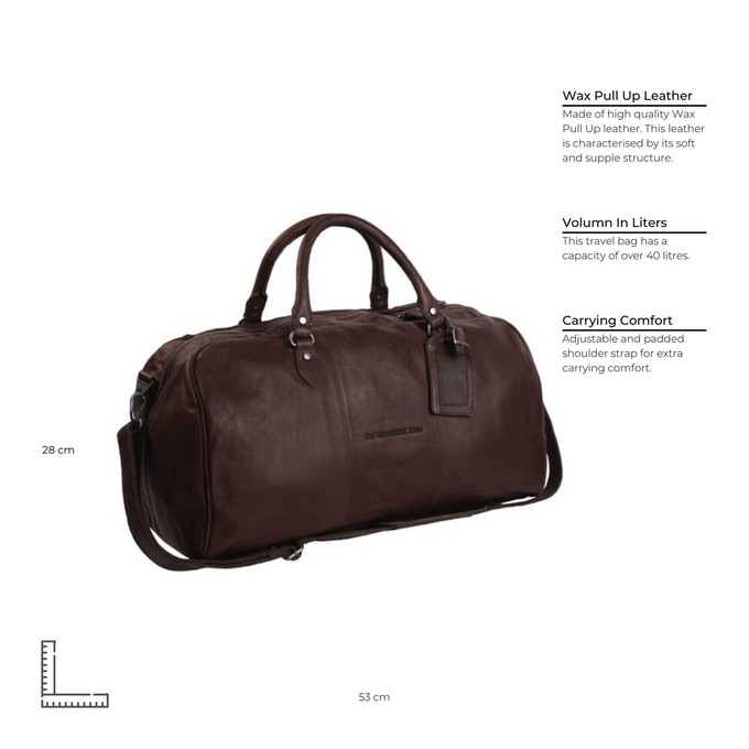 Leather Weekend Bag Brown William - The Chesterfield Brand from The Chesterfield Brand