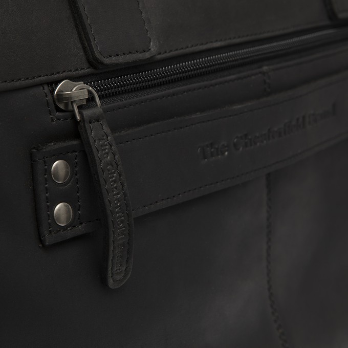 Leather Laptop Bag Black Salvador - The Chesterfield Brand from The Chesterfield Brand
