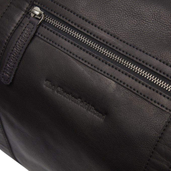 Leather Weekend Bag Black Lorenzo - The Chesterfield Brand from The Chesterfield Brand