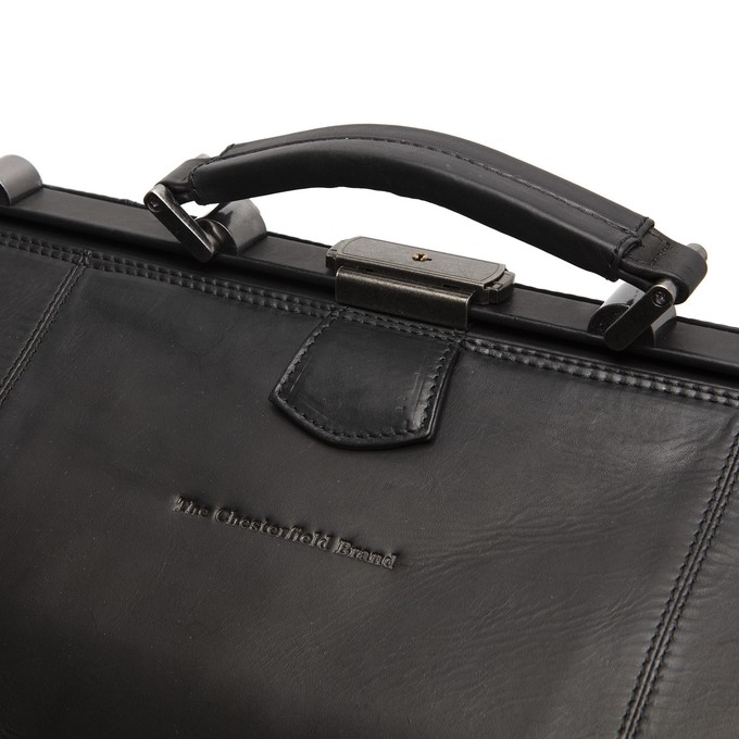 Leather Weekender Black Corfu - The Chesterfield Brand from The Chesterfield Brand