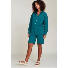 Hierro blouse - emerald via Brand Mission