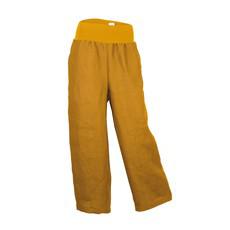 Bio hemp trousers Lola saffron (yellow) via Frija Omina