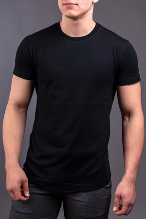 Duurzaam T-Shirt Zwart from Mancelot