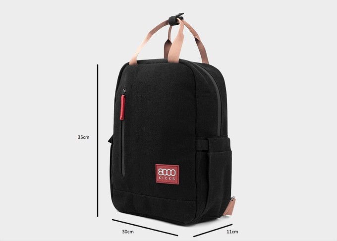 Small Hemp Backpack in Dark Green from 8000kicks