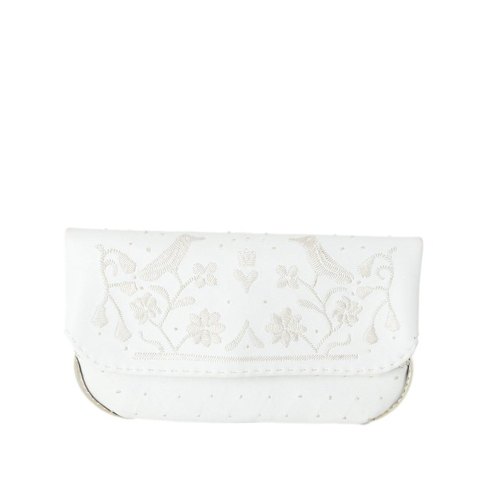 Lovebirds Wedding Clutch Bag in White from Abury Lovebirds Wedding Clutch Bag in White from Abury