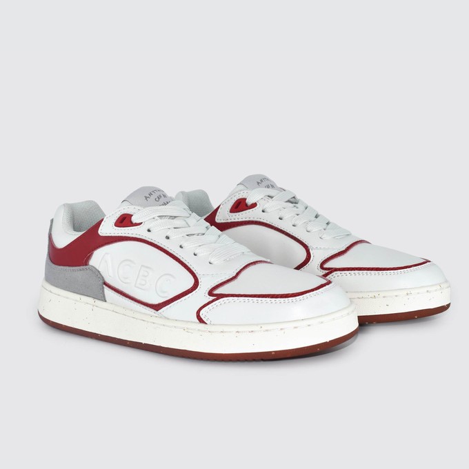 Basket Low White & Red from ACBC