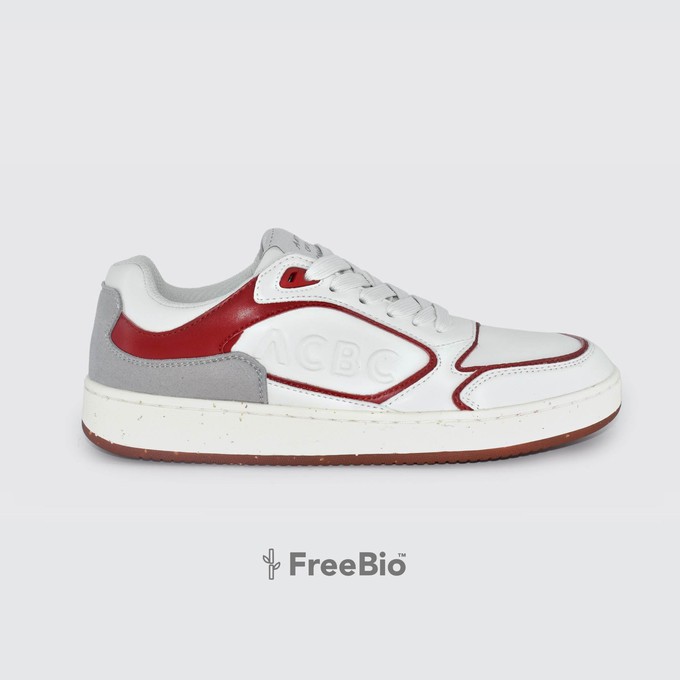 Basket Low White & Red from ACBC
