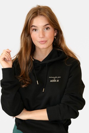 Zwarte hoodie - Unisex from ADD.U