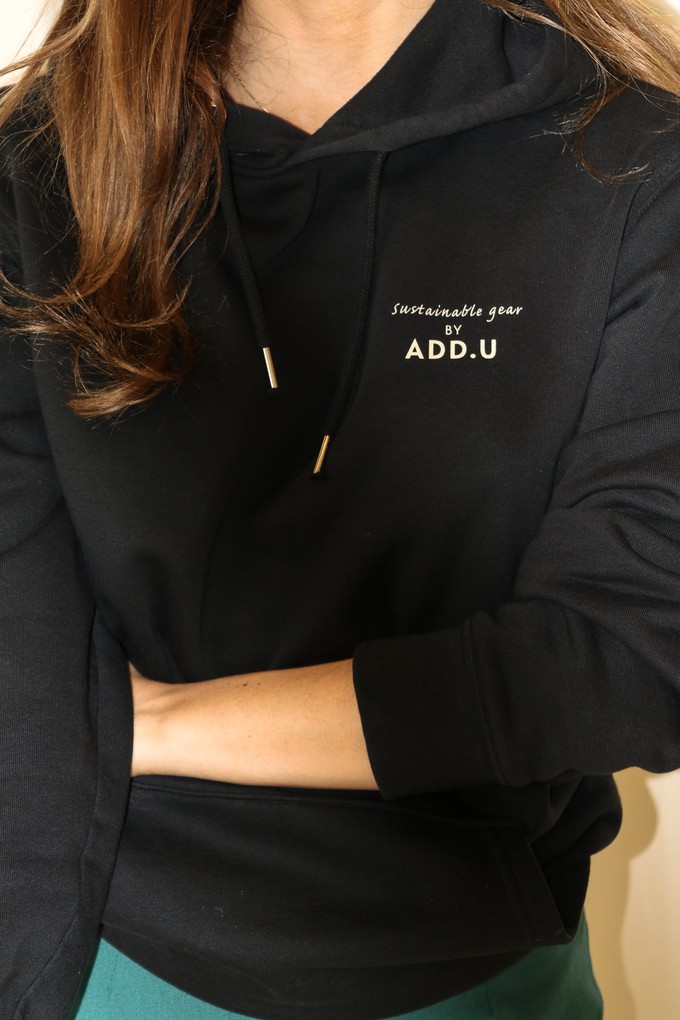 Zwarte hoodie - Unisex from ADD.U