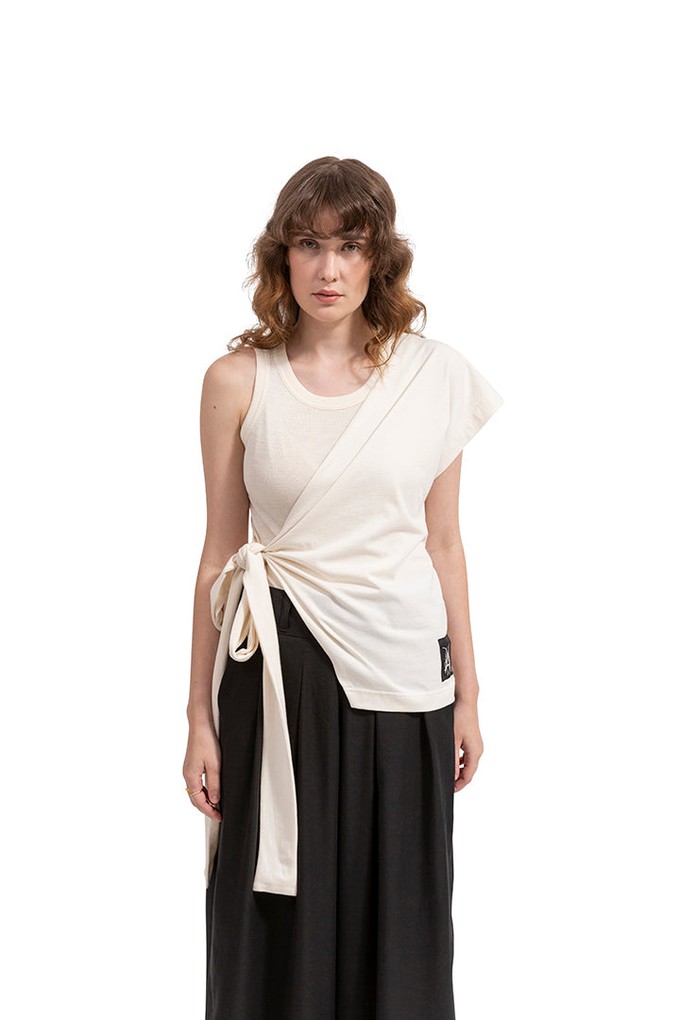 Bow-Tied Half Top from AFKA