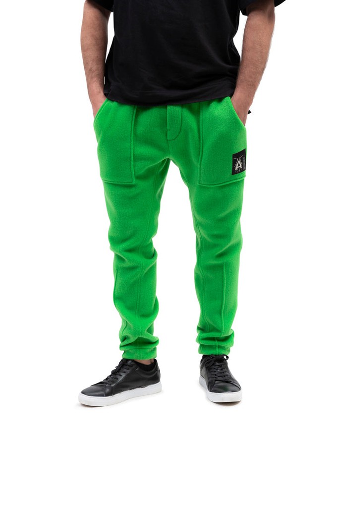 Plush Poison Green Comfort Pants - deadstock from AFKA