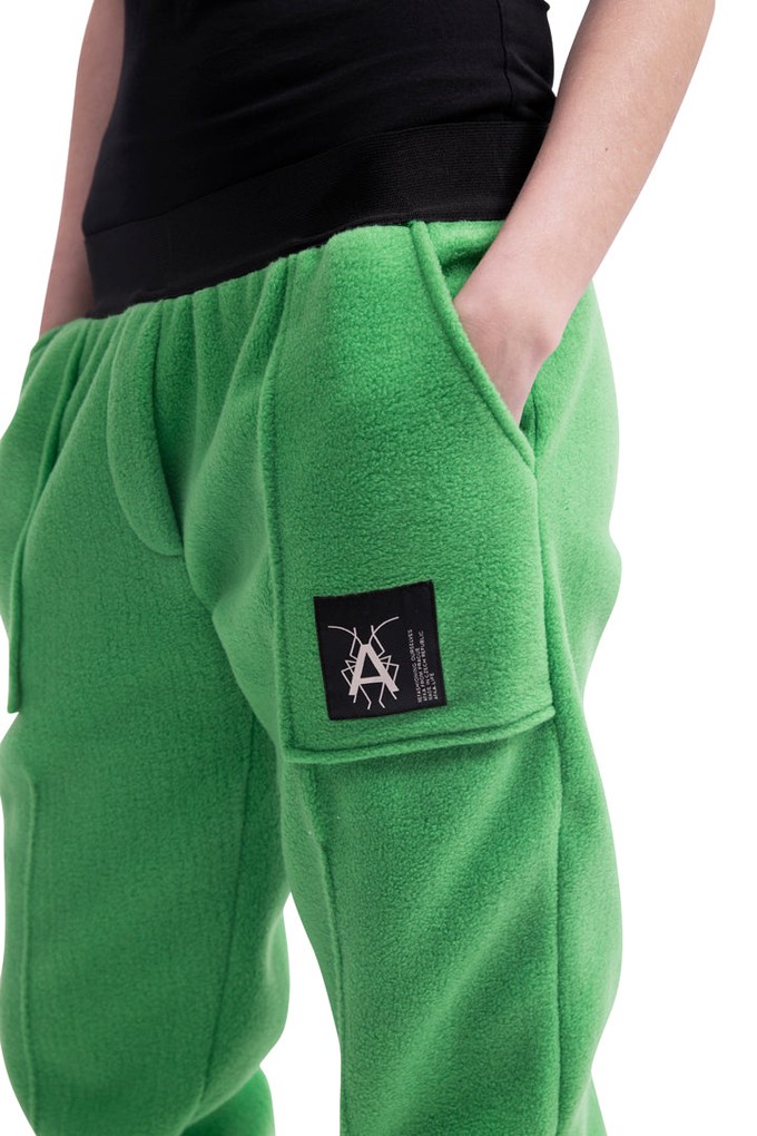 Plush Poison Green Comfort Pants - deadstock from AFKA