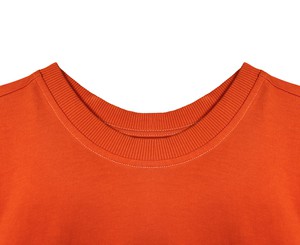 Organic cotton jersey-dress TARA in red from AFORA.WORLD