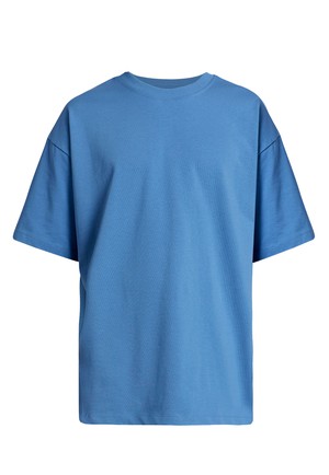 Organic cotton oversized t-shirt MALIN in blue from AFORA.WORLD