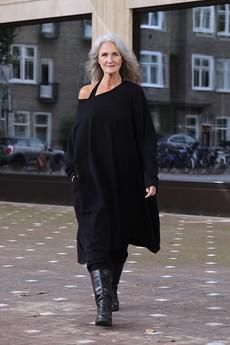 Trui-jurk (ronde hals) via Aimmea
