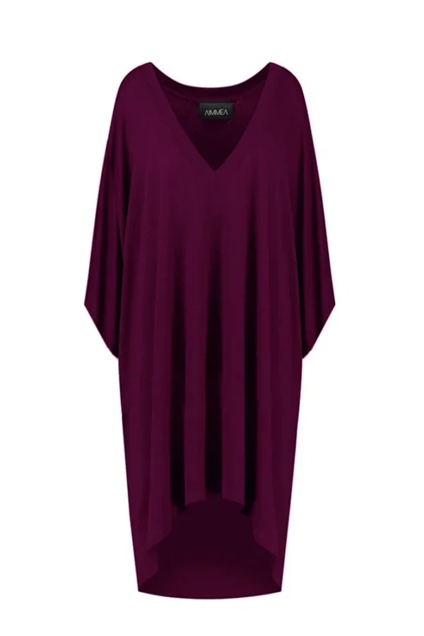 Maxi v-hals jurk Prune from Aimmea