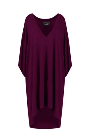 Maxi v-hals jurk Prune from Aimmea