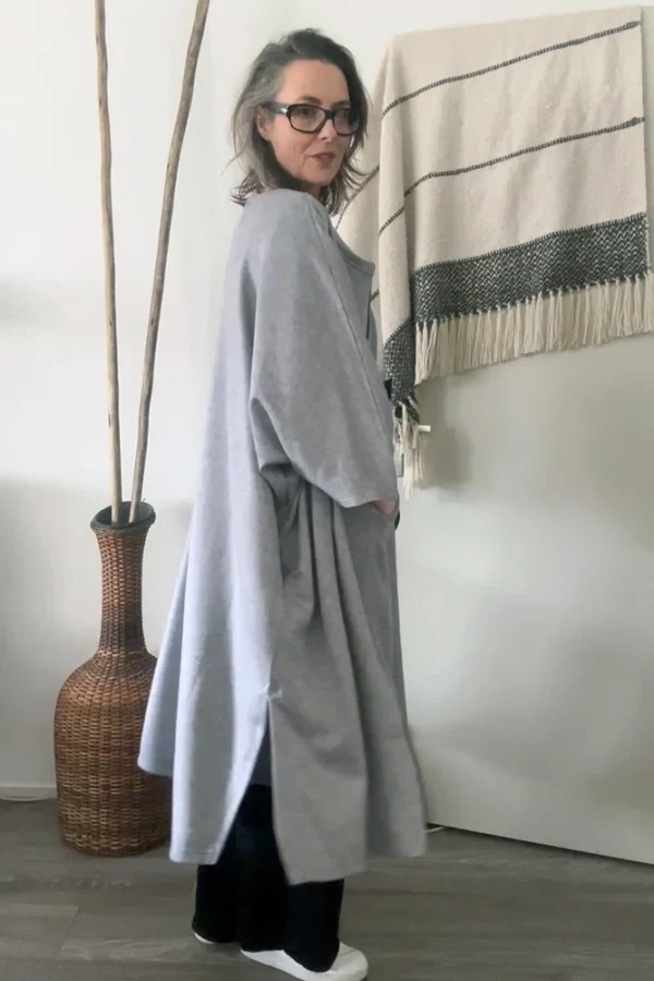Maxi trui 3/4 mouw (2 kleuren) from Aimmea