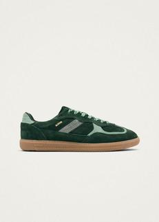 Tb.490 Rife Green Tones Leather Sneakers via Alohas