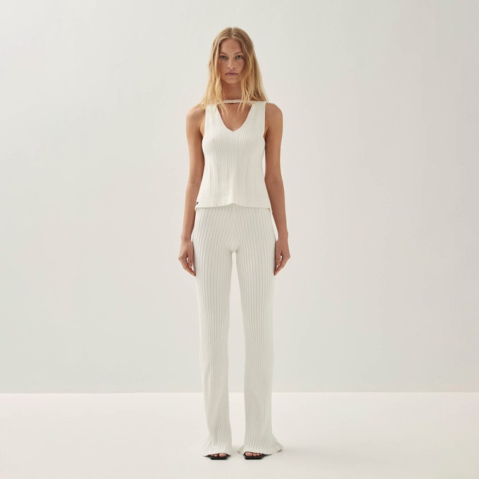 Gina White Trousers from Alohas