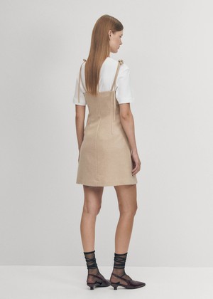 Gala Beige Dress from Alohas