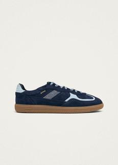 Tb.490 Rife Blue Tones Leather Sneakers via Alohas