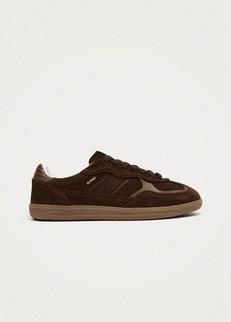 Tb.490 Rife Chocolate Brown Leather Sneakers via Alohas
