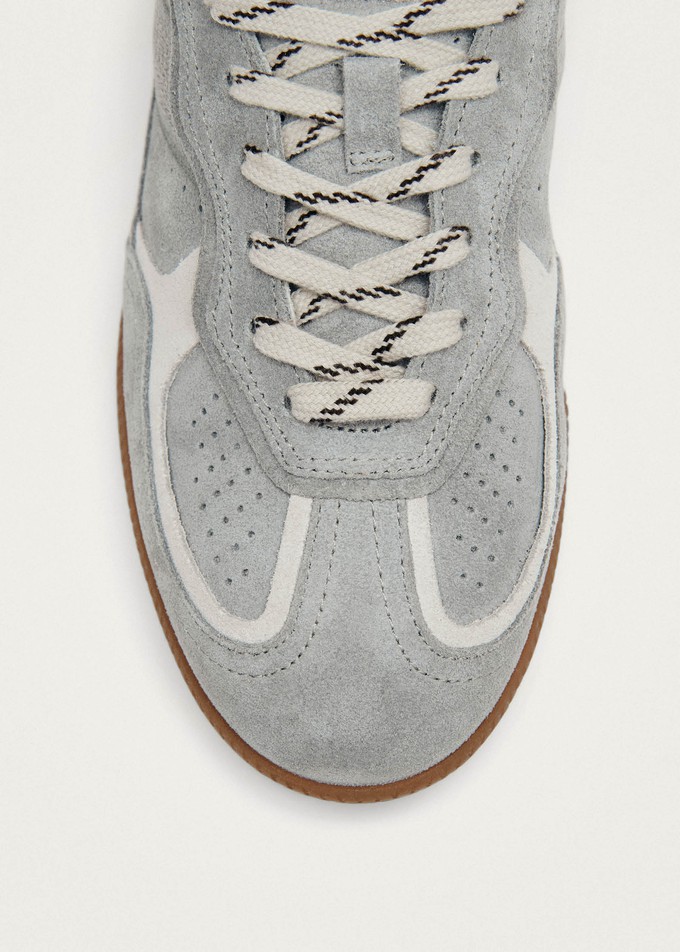 Tb.490 Rife Grey Leather Sneakers from Alohas