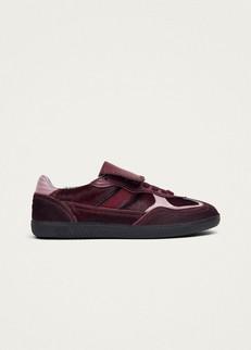 Tb.490 Club Soft Burgundy Leather Sneakers via Alohas
