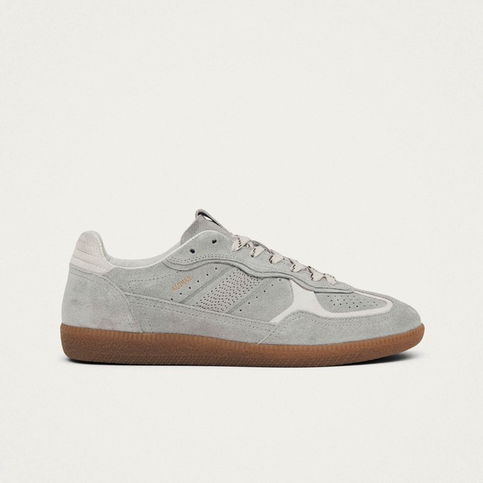 Tb.490 Rife Grey Leather Sneakers from Alohas