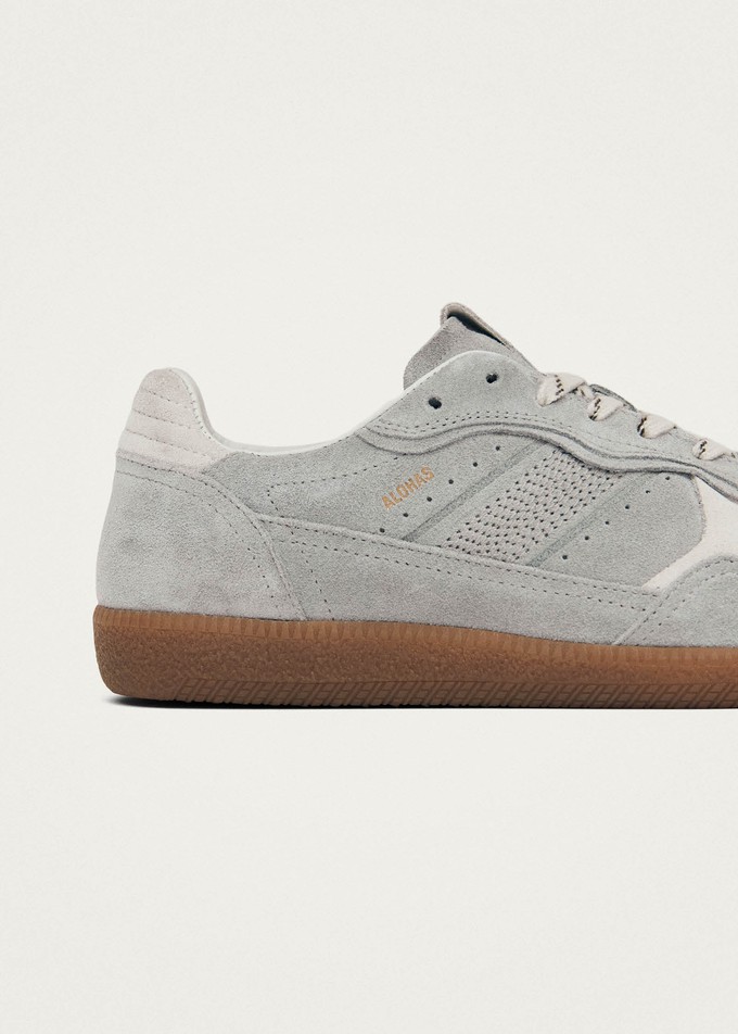Tb.490 Rife Grey Leather Sneakers from Alohas