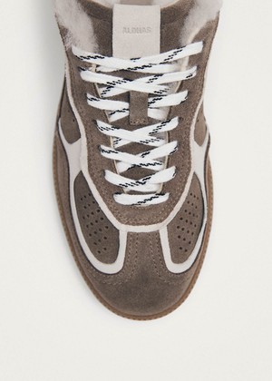 Tb.490 Mule Furry Taupe Sneakers from Alohas