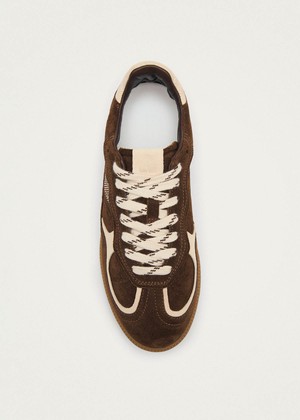 Tb.490 Rife Cocoa & Off White Leather Sneakers from Alohas