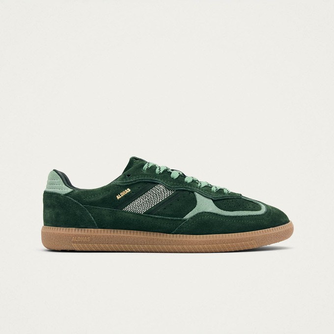 Tb.490 Rife Green Tones Leather Sneakers from Alohas