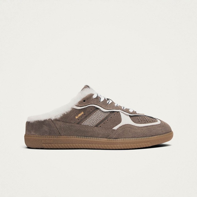 Tb.490 Mule Furry Taupe Sneakers from Alohas