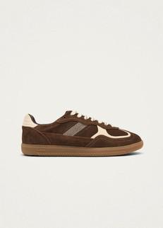 Tb.490 Rife Cocoa & Off White Leather Sneakers via Alohas