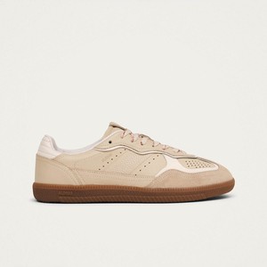 Tb.490 Rife Grain Cream Leather Sneakers from Alohas Tb.490 Rife Grain Cream Leather Sneakers from Alohas