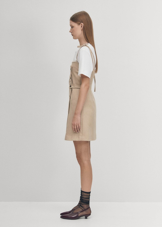 Gala Beige Dress from Alohas