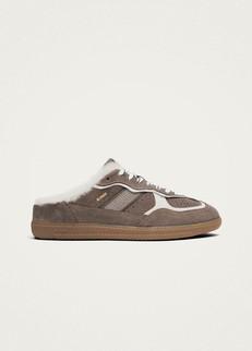 Tb.490 Mule Furry Taupe Sneakers via Alohas