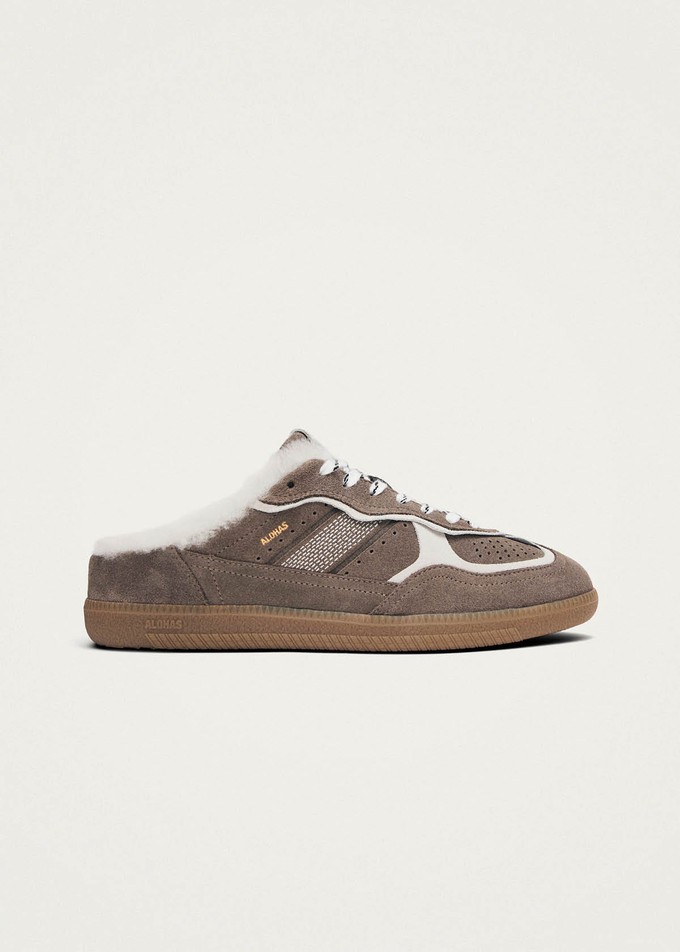 Tb.490 Mule Furry Taupe Sneakers from Alohas