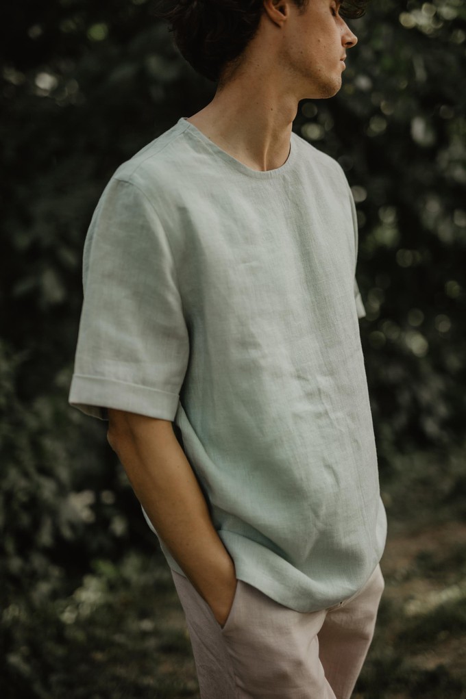 ATLAS top in Sage Green from AmourLinen