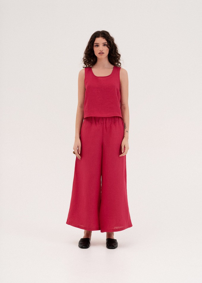 Isabella Wide Pants from AmourLinen