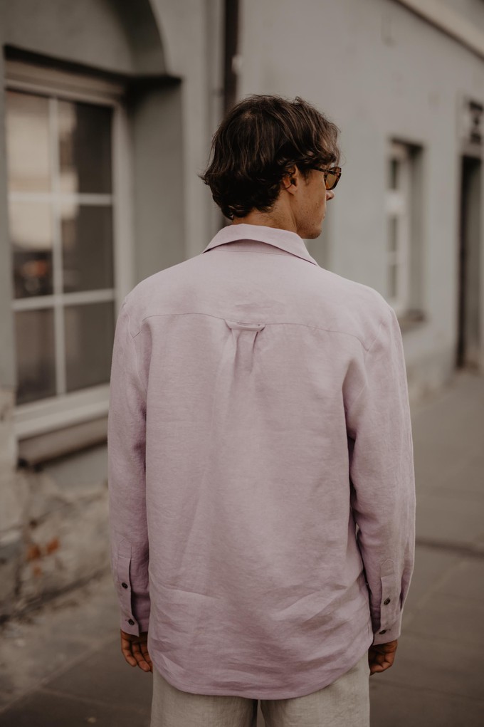 Classic linen shirt HECTOR | ARCHIVE SALE from AmourLinen