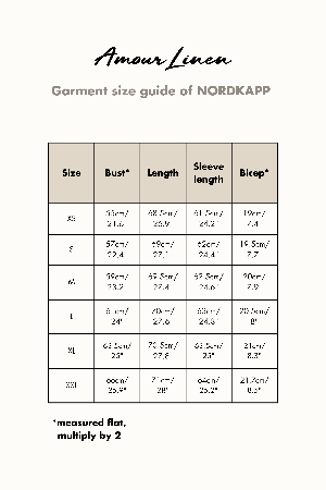 NORDKAPP shirt in White from AmourLinen