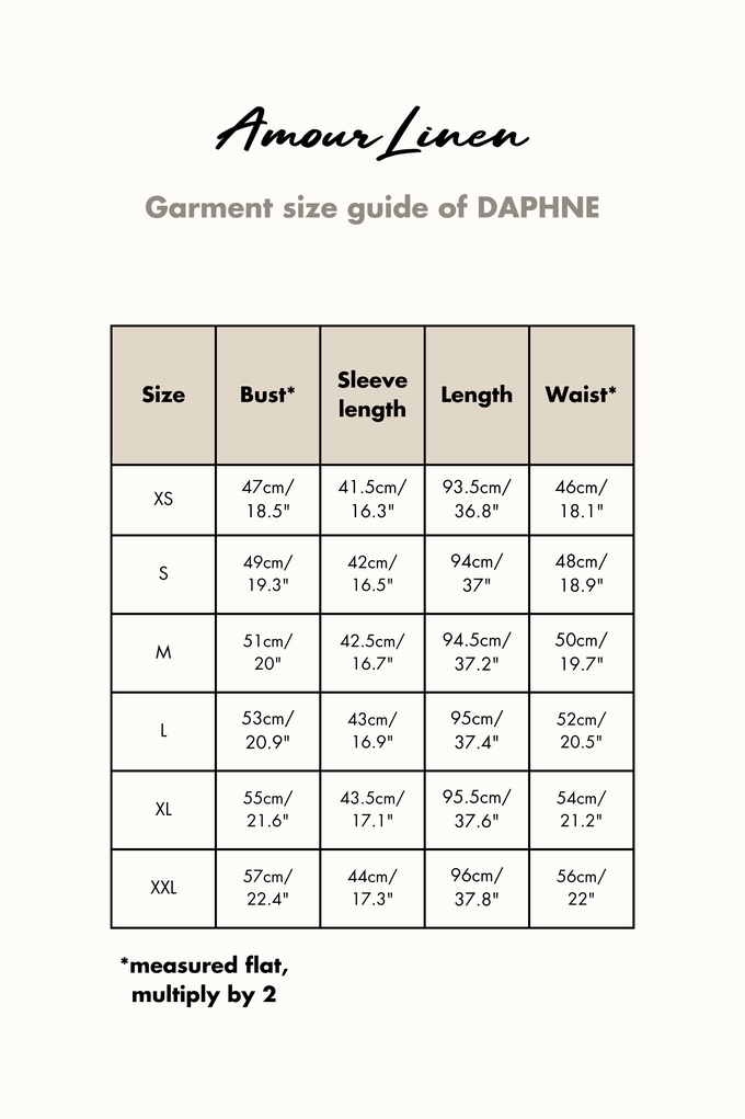 Daphne linen dress from AmourLinen
