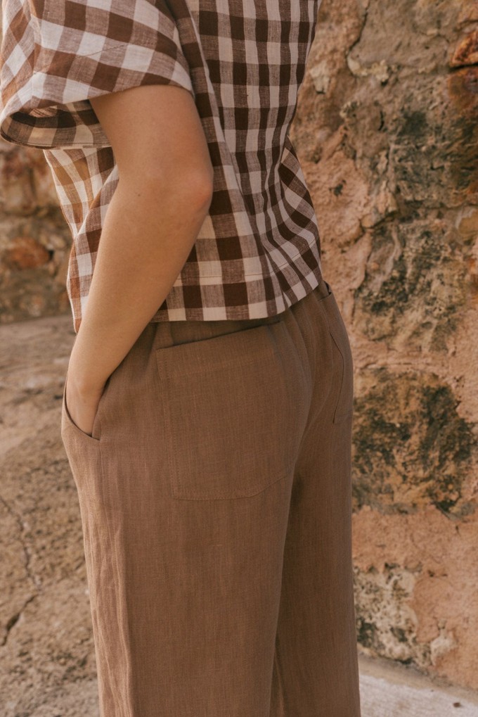 Barbora Straight Pants from AmourLinen