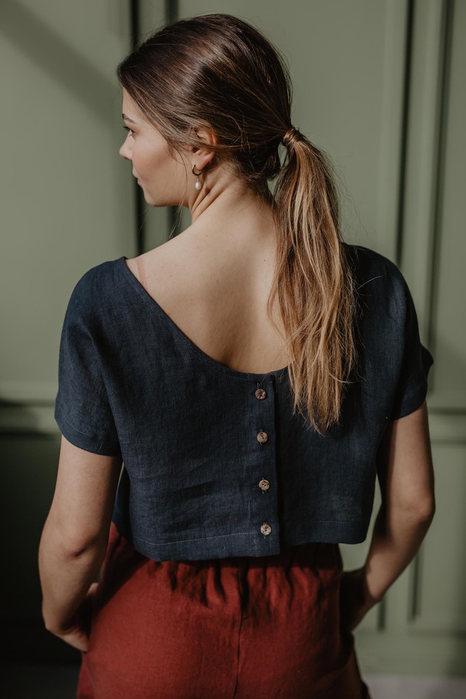 LISA top in Terracotta | sale from AmourLinen